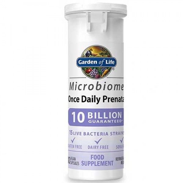 Garden of Life Microbiome Once Daily Prenatal - *10 Billion* - 30 Vegan Caps