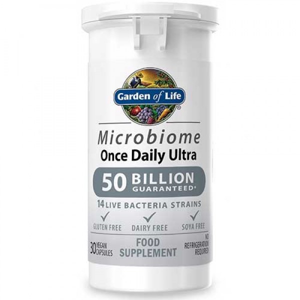 Garden of Life Microbiome Once Daily Ultra - *50 Billion* - 30 Vegan Caps