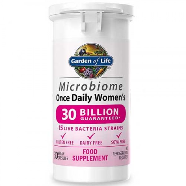 Garden of Life Microbiome Once Daily Women's - *30 Billion*  - 30 Vegan Caps