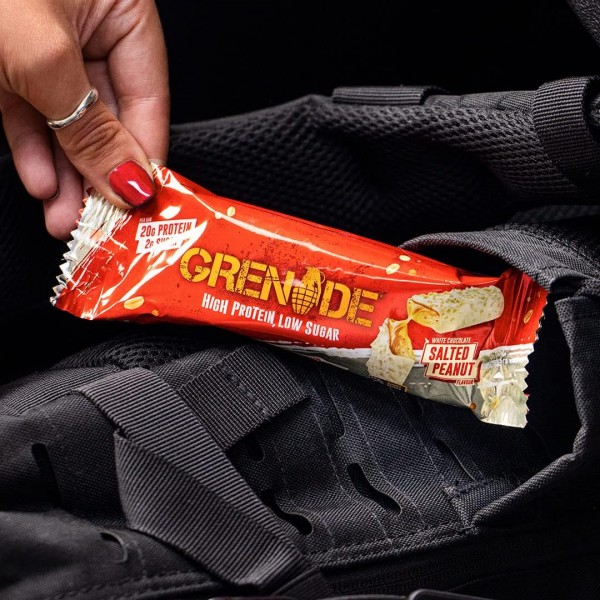 Grenade White Chocolate Salted Peanut 60g x 12