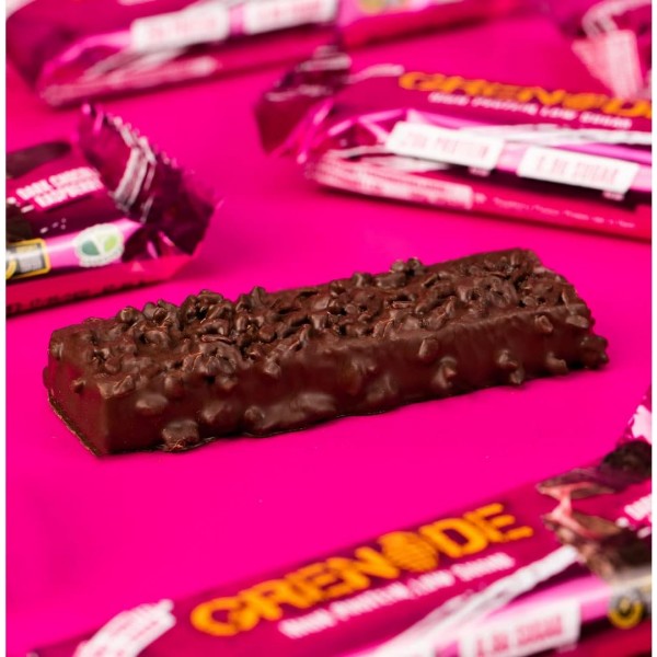 Grenade Dark Chocolate Raspberry Protein Bar 60g x 12
