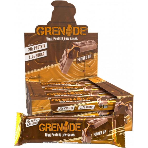 Grenade Fudged Up Protein Bar 60g x 12