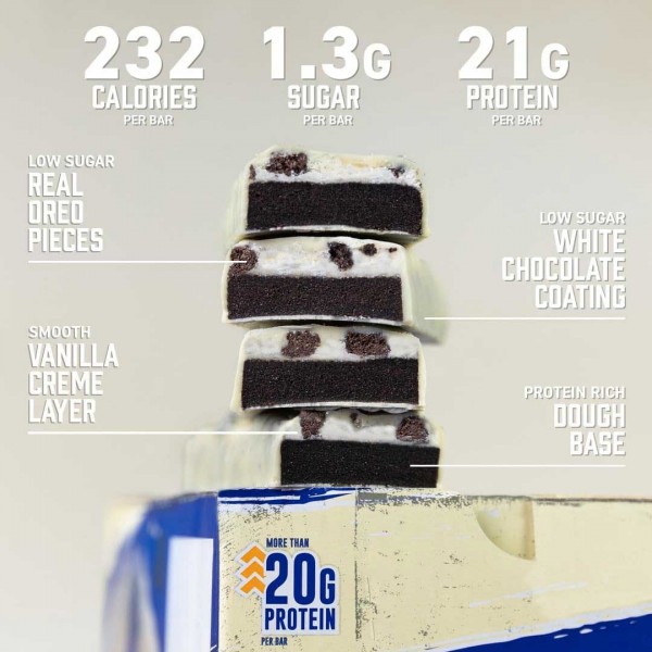 Grenade White Chocolate Oreo Protein Bar 60g x 12
