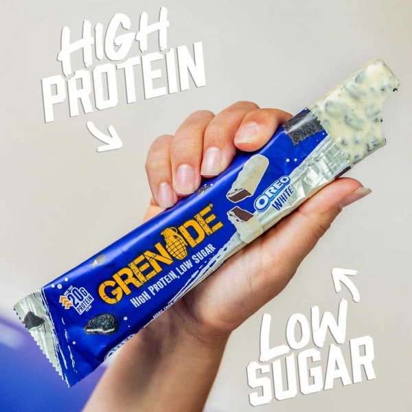 Grenade White Chocolate Oreo Protein Bar 60g x 12