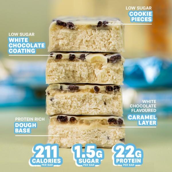 Grenade White Chocolate Cookie Protein Bar 60g x 12
