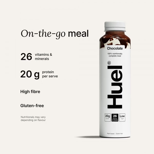 Huel High Protein Complete Meal Drink - 8 x 500ml