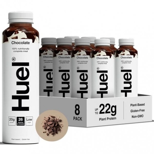 Huel High Protein Complete Meal Drink - 8 x 500ml