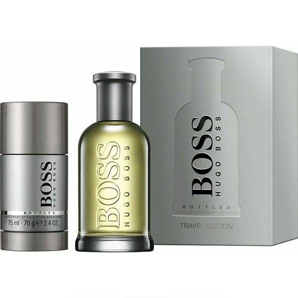Hugo Boss Boss Bottled Gift Set 100ml EDT + 75ml Deodorant Stick