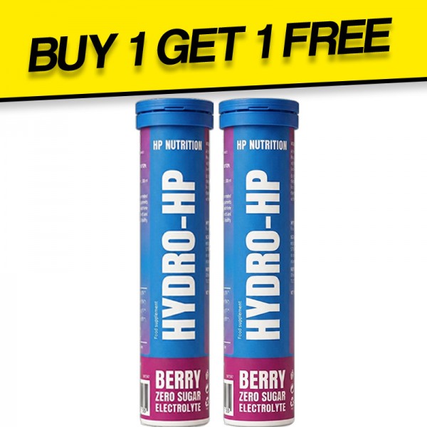 HPnutrition Hydro-HP Electrolyte Tablets - 20 Tablets *Buy 1 Get 1 Free*