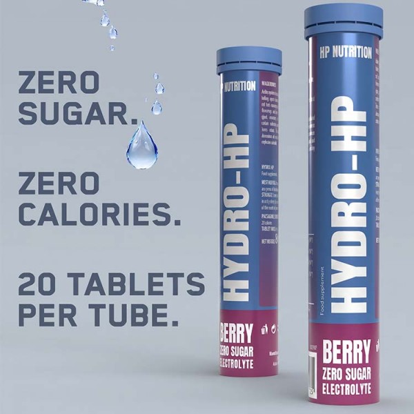 HPnutrition Hydro-HP Electrolyte Tablets - 20 Tablets *Buy 1 Get 1 Free*