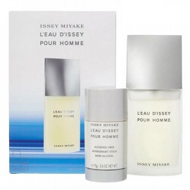 Issey Miyake L'Eau D'Issey Pour Homme Set (EDT 75ml + Deo Stick 75ml) for Men