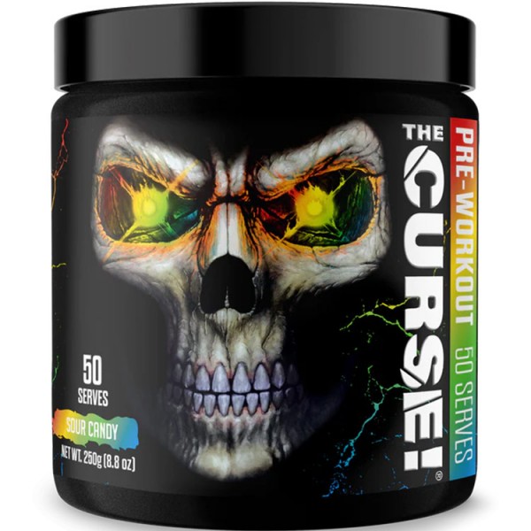 JNX Sports The Curse Pre Workout 250g *50 Servings* + Free JNX Shaker 