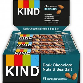 KIND Dark Chocolate Nuts & Sea Salt - 12 x 40g