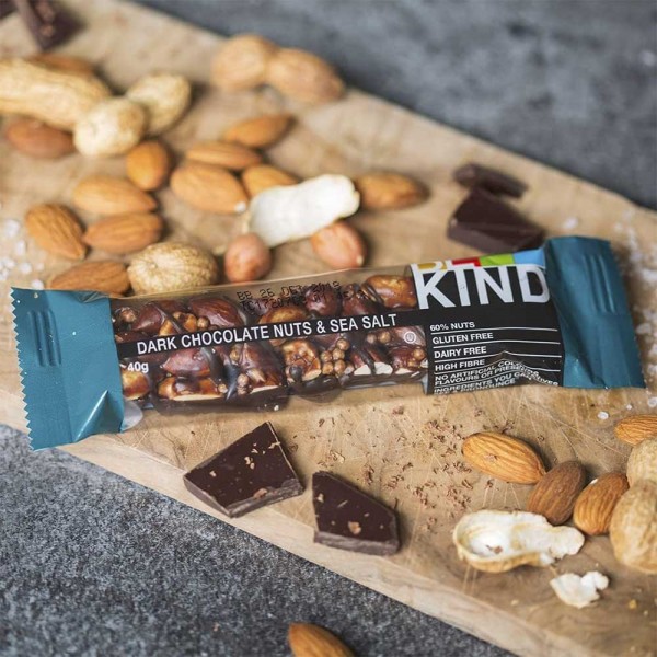 KIND Dark Chocolate Nuts & Sea Salt - 12 x 40g