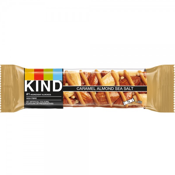 KIND Caramel Almond & Sea Salt Bars - 12 x 40g