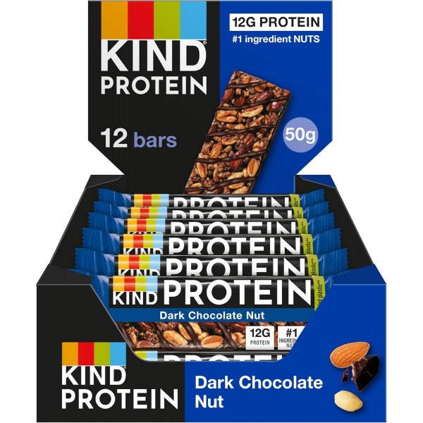 KIND Protein Bar Dark Chocolate Nuts (12x50g) 