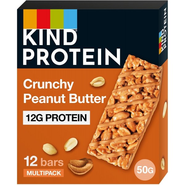 KIND Protein Bar Crunchy Peanut Butter  (12x50g)