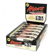 Mars Hi Protein Low Sugar White Chocolate Bars 12 x 57g