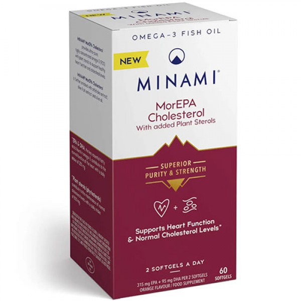 Minami MorEPA Cholesterol - 60 Softgels
