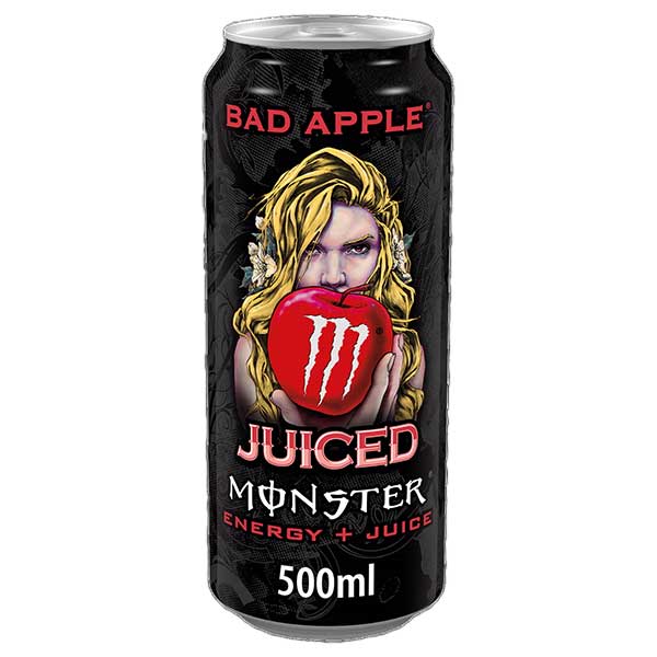 Monster Energy Bad Apple 500ml - Pack of 12