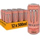 Monster Energy Ultra Peachy Keen - 500ml (Zero Sugar) - Pack of 12