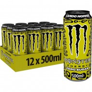 Lando Norris Monster Energy Zero Sugar 500ml x 12 