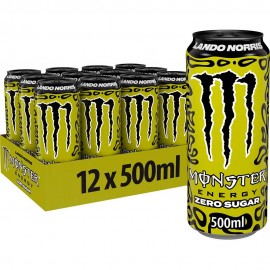 Lando Norris Monster Energy Zero Sugar 500ml x 12 