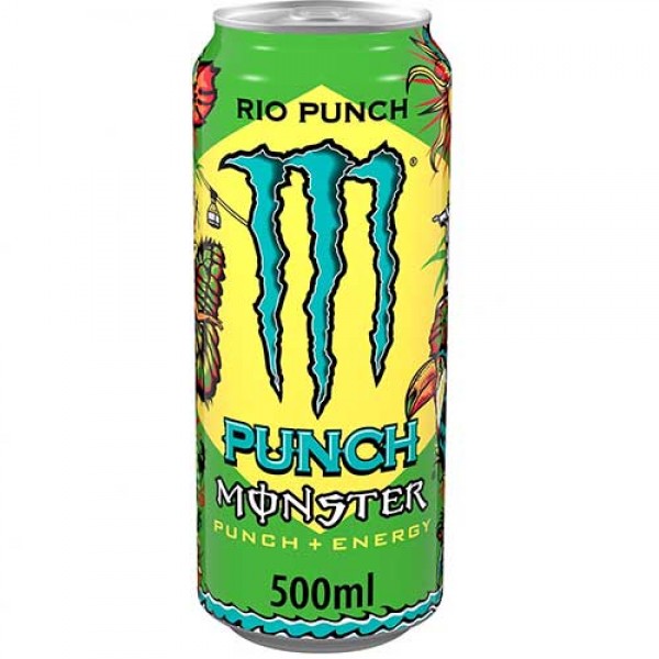 Monster Energy Rio Punch 500ml -  Pack of 12