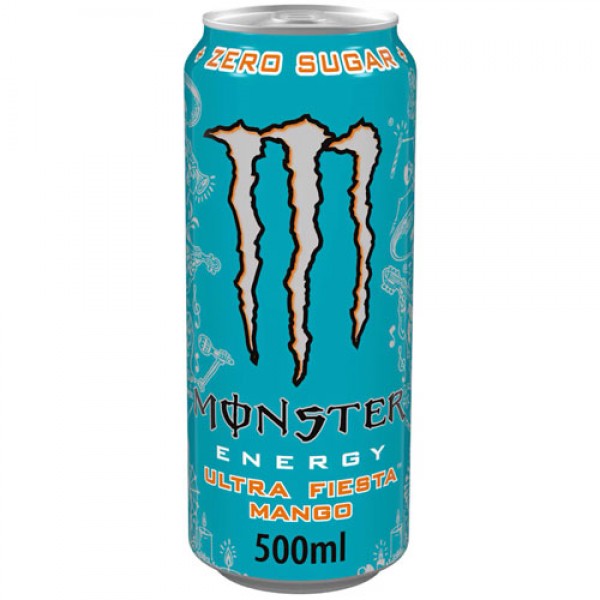 Monster Energy Ultra Fiesta 500ml (Zero Sugar) -  Pack of 12