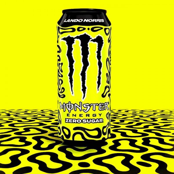 Lando Norris Monster Energy Zero Sugar 500ml x 12 