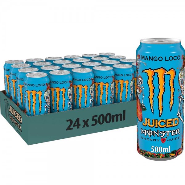 Monster Energy Mango Loco 500ml -  24 Pack