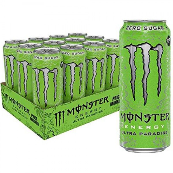 Monster Energy Ultra Paradise - 500ml (Zero Sugar) - Pack of 12