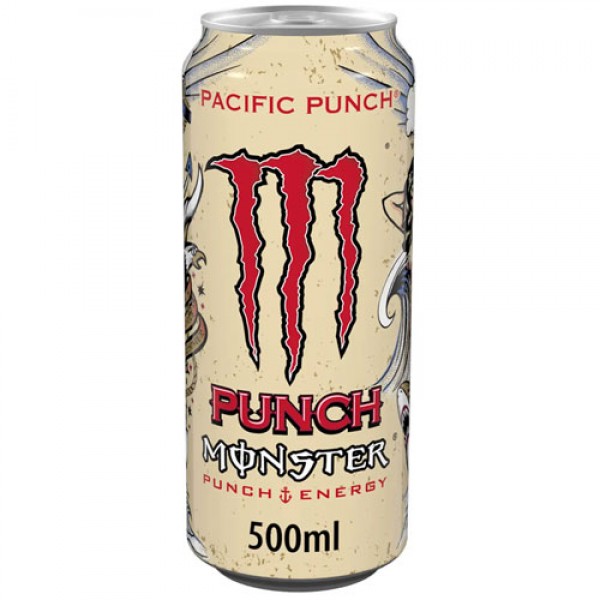 Monster Energy Pacific Punch 500ml -  Pack of 12