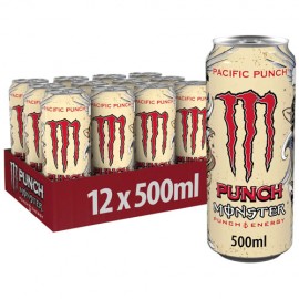 Monster Energy Pacific Punch 500ml -  Pack of 12