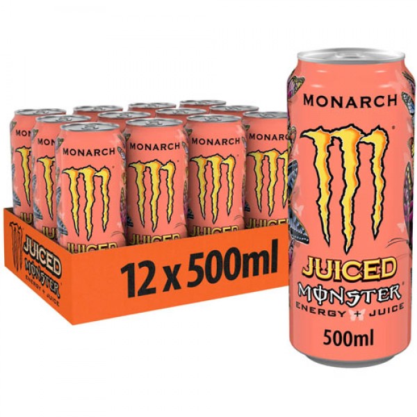 Monster Energy Monarch 500ml - Pack of 12