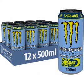Monster Energy Rossi VR46 Zero Sugar - 500ml x 12 