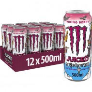 Monster Juiced Viking Berry - 500ml x 12 