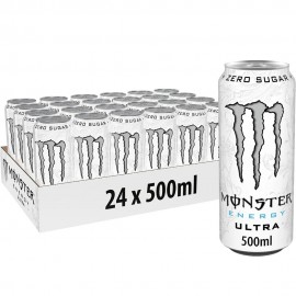 Monster Energy Ultra Zero White 500ml - 24 Pack
