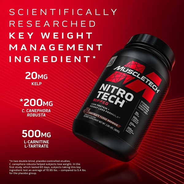 MuscleTech NitroTech Ripped 1.8Kg 