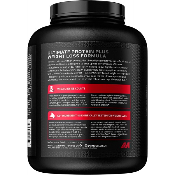 MuscleTech NitroTech Ripped 1.8Kg 