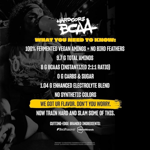 Mutant Hardcore BCAA with Electrolytes- 390g