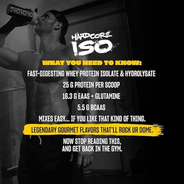 Mutant Hardcore Whey Isolate 727g