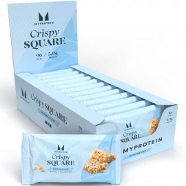 MyProtein Crispy Square Vanilla Marshmallow - 12 x 30g