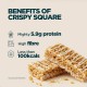 MyProtein Crispy Square Vanilla Marshmallow - 12 x 30g