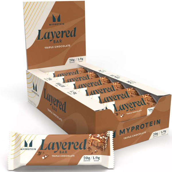 MyProtein Layered Protein Bar 12 x 60g