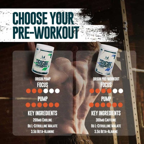 MyProtein Origin Stim Free Pre-Workout 600g