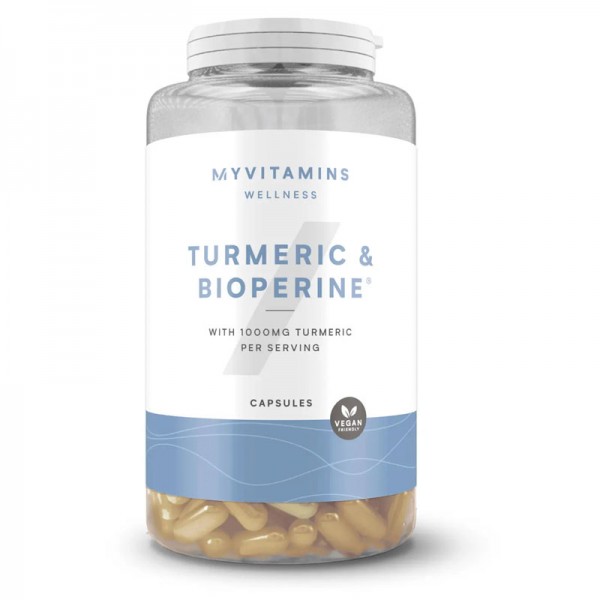 Myvitamins Turmeric & Bioperine 180 Capsules