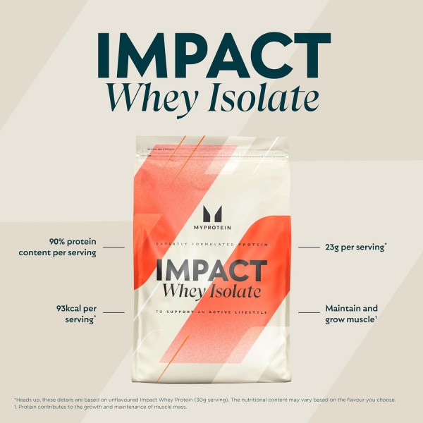 MyProtein Impact Whey Isolate 1kg