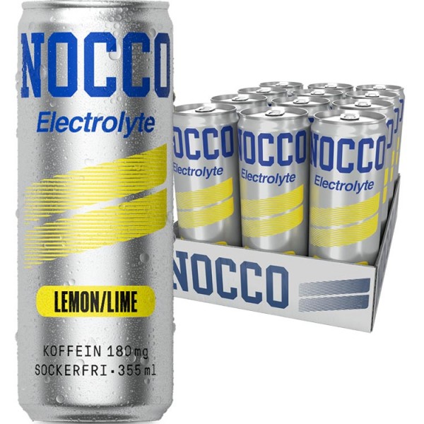 Nocco Sugar Free Energy Electrolyte - 355ml x 12