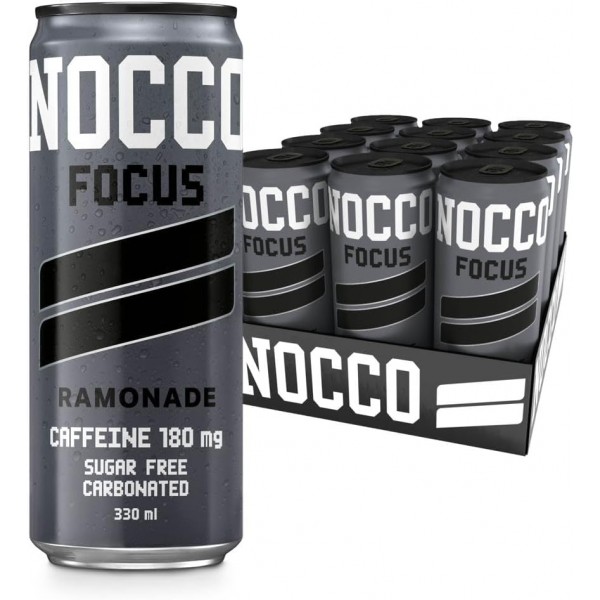 Nocco Focus Energy 330ml x 12 Pack